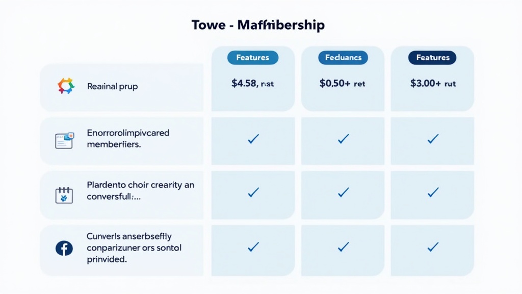 Membership pricing and feature comparison chart for Jaaxy and Wealthy Affiliate